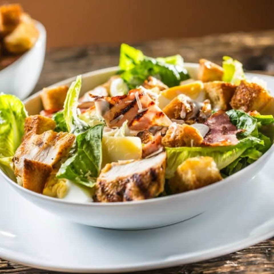 Chicken Caesar Salad Catering.