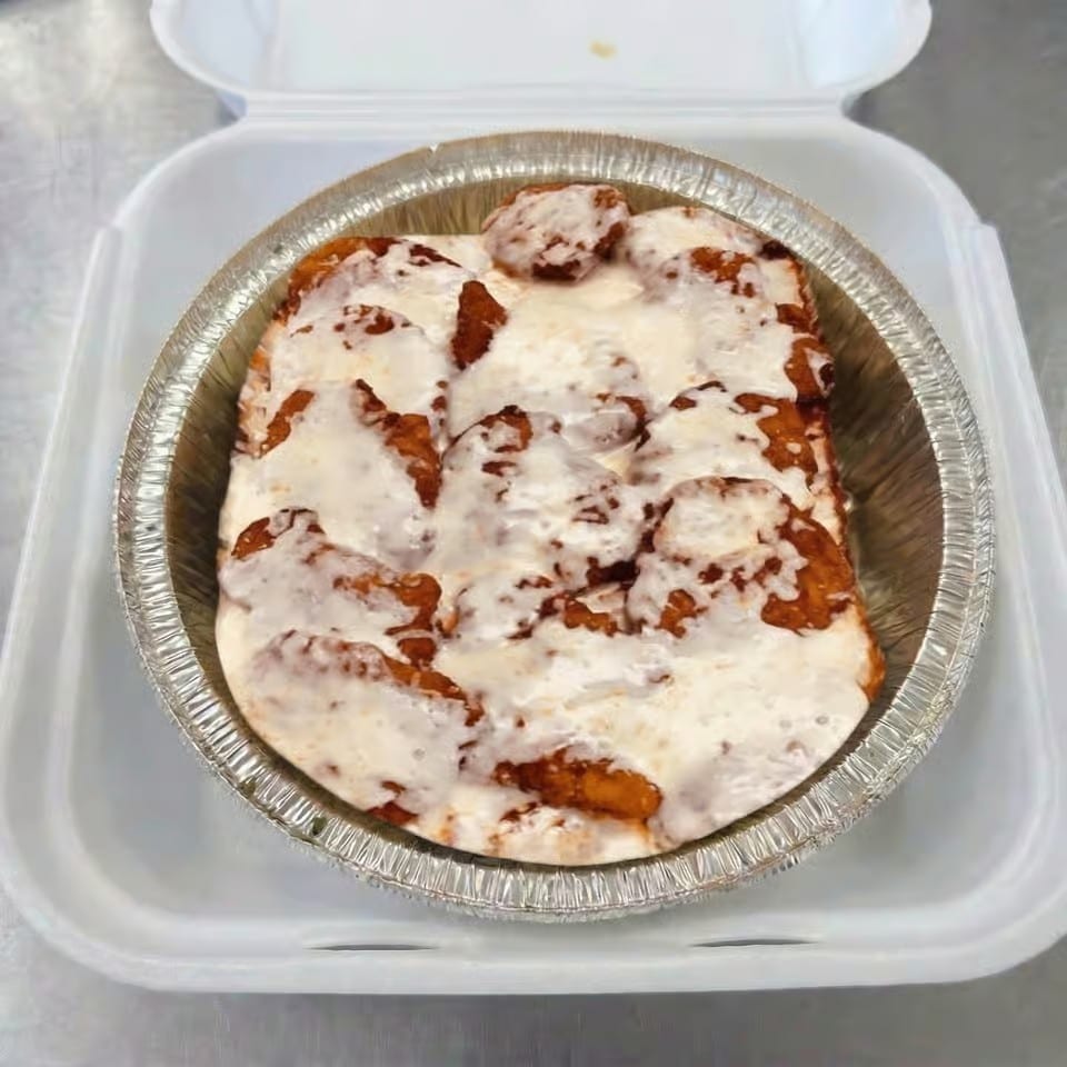 Chicken Parmigiana.