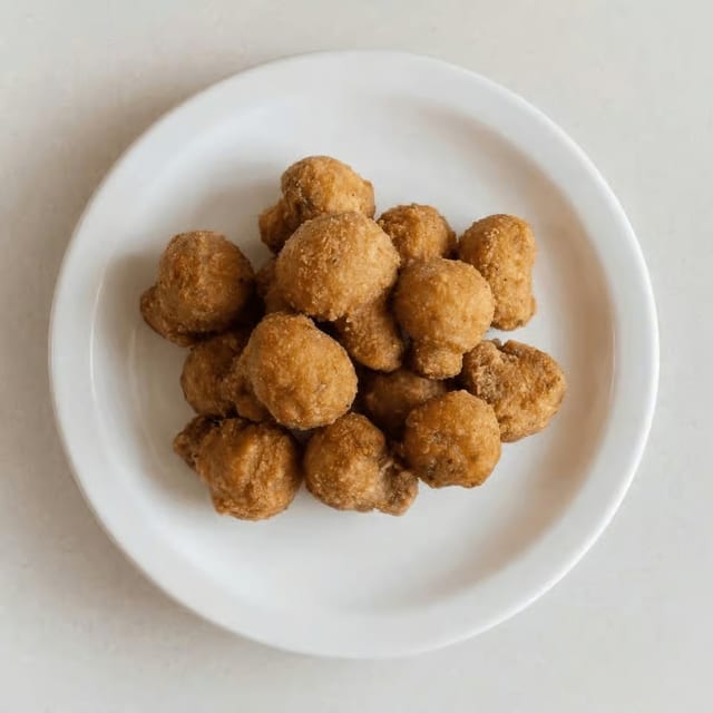 Breaded Mushrooms.