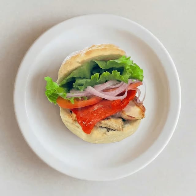# 33 Mediterranean Sandwich.