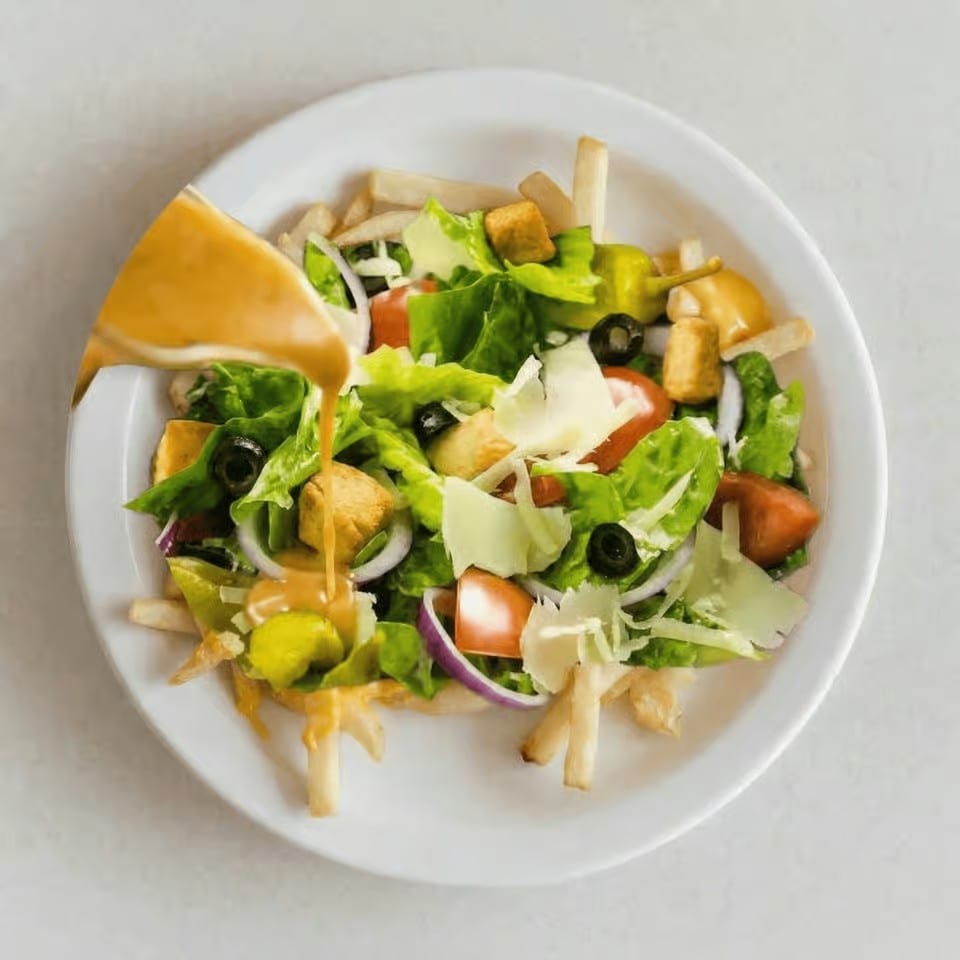 Fresh Garden Salad Catering.